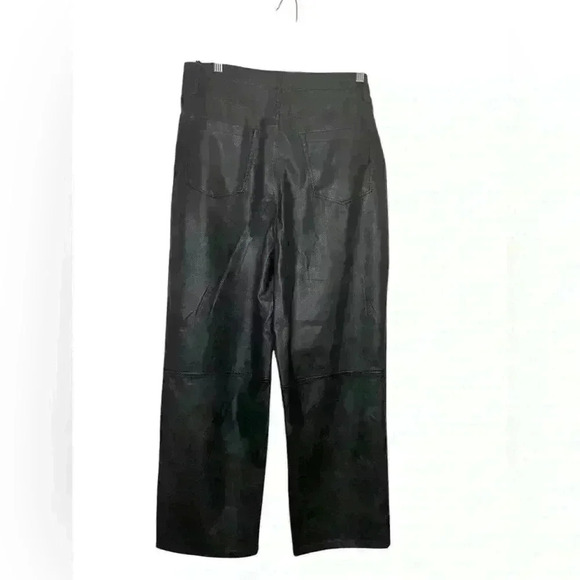 Blank NYC New NWT Vegan Leather Black The Baxter Pant Size 32 - Picture 3 of 6